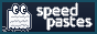 Speedpastes badge cyber theme